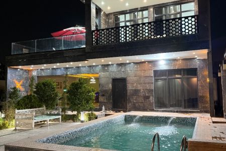 ویلای دوبلکس استخردار در چهارباغ - کهریزک