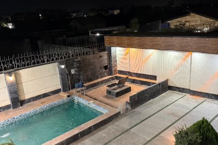 ویلای دوبلکس استخردار در چهارباغ - کهریزک