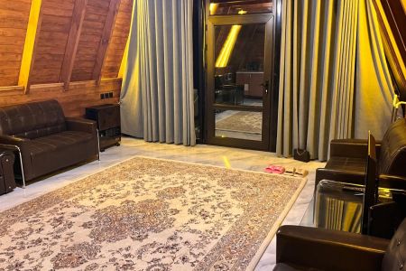 کلبه سوئیسی با جکوزی در بابلکنار - گونه کلا