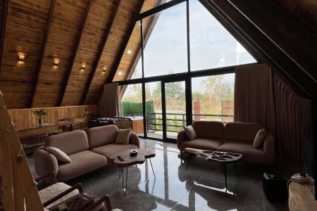 اجاره کلبه سوئیسی در چالوس - تازه آباد