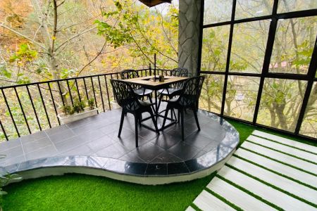 خانه یکخوابه رو به جنگل در جاده اسالم به خلخال