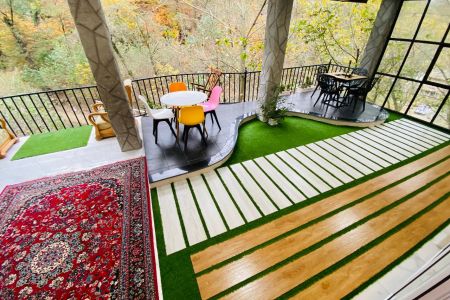 خانه یکخوابه رو به جنگل در جاده اسالم به خلخال