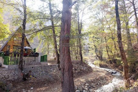 کلبه جنگلی جکوزی دار در زیرآب - ارات بن