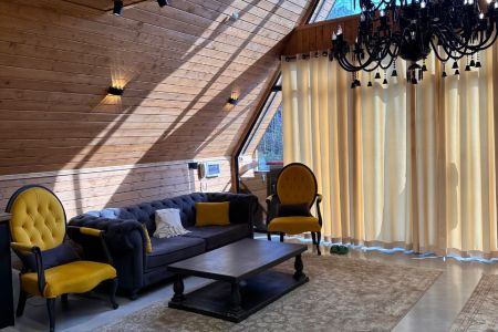 کلبه سوئیسی جکوزی دار در محمودآباد - سیارکلا