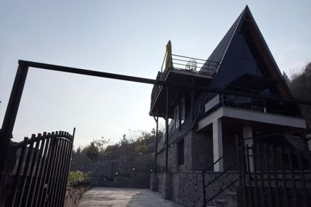 کلبه سوئیسی جکوزی دار در رامسر - سیاسان