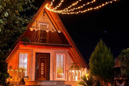 ویلا سوئیسی استخردار در خمام - مرزدشت