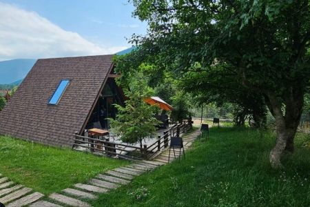 دهکده گردشگری زانوس نوشهر - کلبه فلت