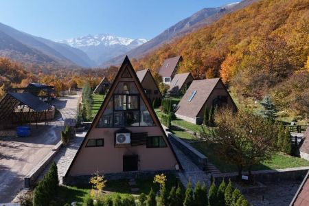 دهکده زانوس نوشهر - کلبه دوبلکس