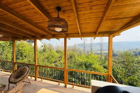 ویلا با طراحی سنتی در تنکابن - حاتم سرا