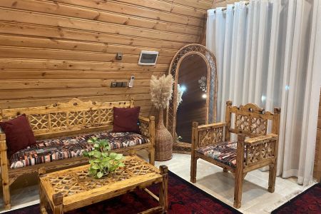 کلبه سوئیسی جکوزی دار نزدیک گیسوم - پیرهرات