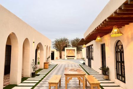 ویلا استخردار با معماری خاص در قشم - طبل