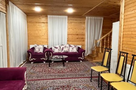 کلبه چوبی دوبلکس در طاسکوه