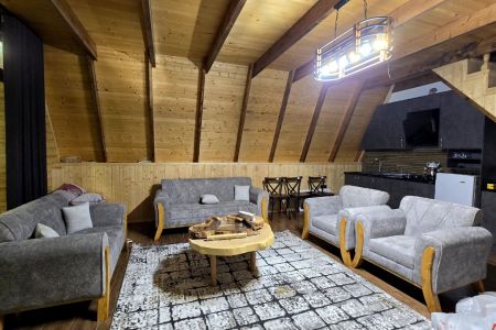 کلبه سوئیسی جکوزی دار در نشتارود - دینارسرا