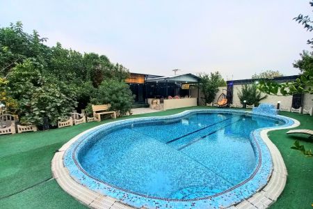 ویلا با دو استخر سرپوشیده و روباز در دزفول