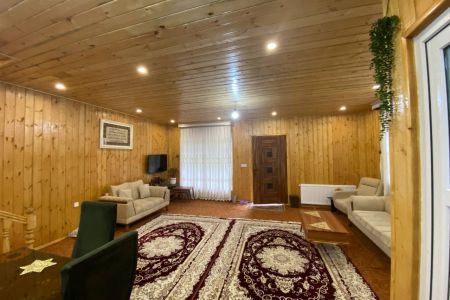 کلبه دوبلکس چوبی در ماسال - سیاهدول