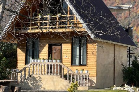 اجاره کلبه چوبی جکوزی دار در شاندرمن - دران