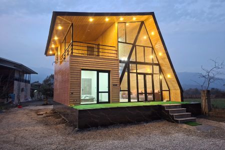 کلبه چوبی در ماسال - سیاهدول