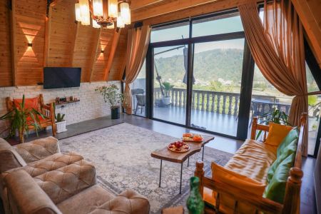 اجاره کلبه سوئیسی در تنکابن - جاده گرماپشته