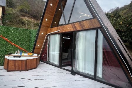 اجاره کلبه سوئیسی جکوزی دار در بابلکنار