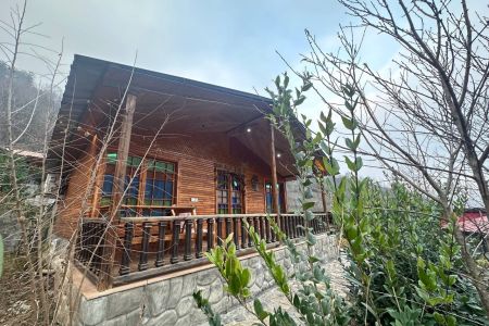 کلبه با جکوزی نزدیک آبگرم آزرو بابل - راش