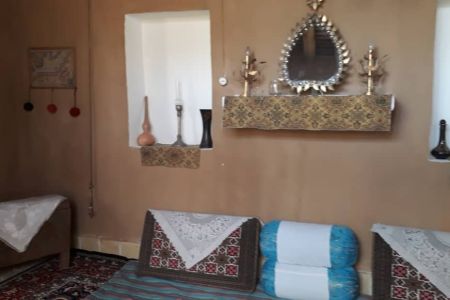 خانه حیاط دار در خورهه محلات - تیرچوبی