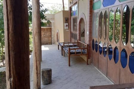 خانه حیاط دار در خورهه محلات - تیرچوبی