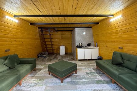 کلبه سوئدی جکوزی دار در لفور - امام کلا