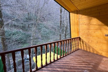 کلبه سوئدی جکوزی دار در لفور - امام کلا