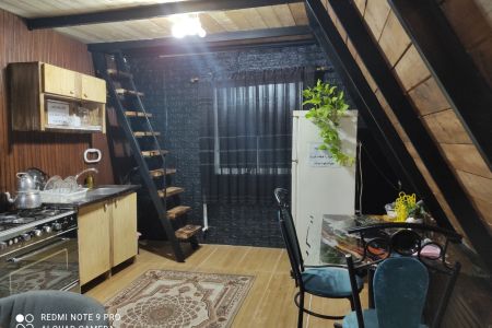 کلبه سوئیسی در سیاهکل - بیجار پشت