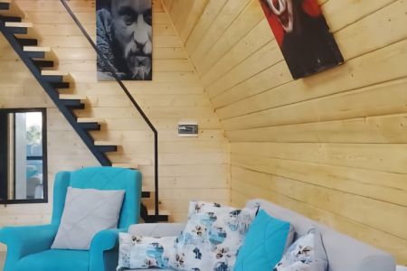 کلبه سوئیسی در بندرانزلی - غازیان