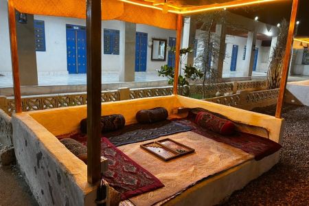 بومگردی در قشم - گورزین - چهار تخته