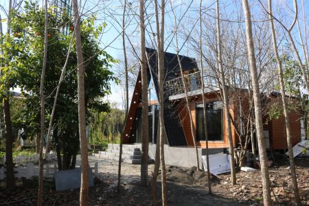 کلبه سوئیسی در چالوس - خرمنه سفلی