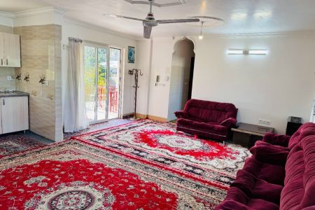 خانه مبله با تراسی دلباز در شیرگاه - طبقه سوم