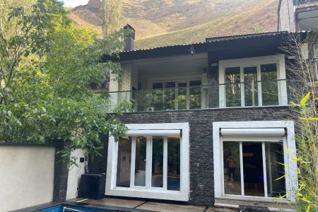 ویلای دوبلکس کنار رودخانه در ییلاقات فشم