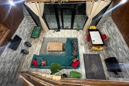 کلبه سوئیسی جکوزی دار در متل قو - سی سرا