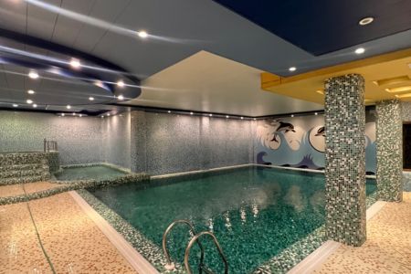 خانه با استخر سانسی در کیش - طبقه ۳