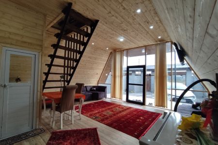 کلبه سوئیسی در رشت - جاده لاکان