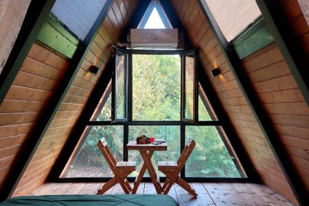 کلبه سوئیسی در حومه لاهیجان - کوره بر