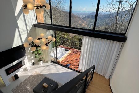 کلبه جنگلی با ویو کوه و دریا در اربه کله