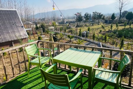 کلبه سوئیسی در قلعه رودخان - ملسکام