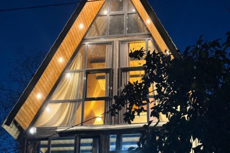 کوخ سویسری مع مسبح فی ماسال - کیشه خانی