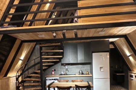 کلبه سوئیسی جکوزی دار در وشمه سرا ماسال