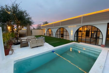 ویلا استخردار با معماری خاص در قشم - رمکان