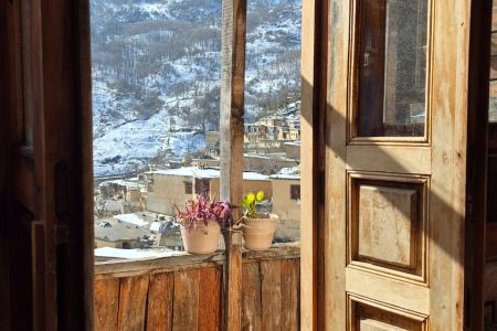 خانه با چشم انداز زیبا در ماسوله - طبقه اول