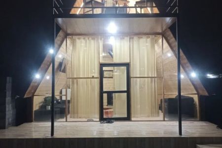 کلبه سوئیسی در رشت - جاده لاکان