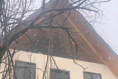 کلبه سوئیسی در مرزن آباد - کتیر