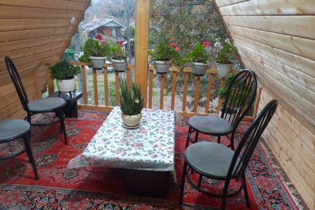 کلبه سوئیسی در ماسال - طاسکوه