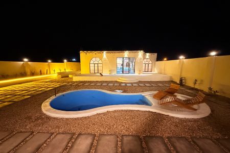 ویلا استخردار با معماری خاص در قشم - سلخ