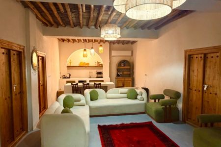 ویلا استخردار با معماری خاص در قشم - سلخ