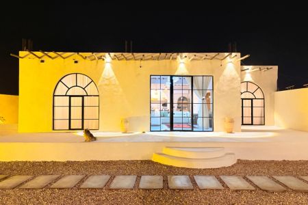 ویلا استخردار با معماری خاص در قشم - سلخ